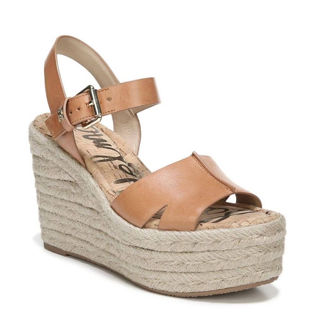 SAM EDELMAN Maura Espadrille Platform Sandals Size 7M - Picture 1 of 8